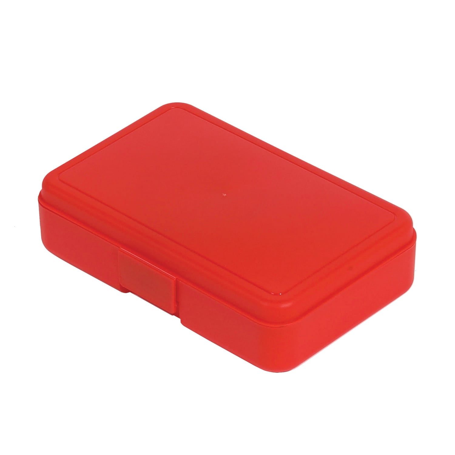 Deflecto Antimicrobial Kids Pencil Box, Red