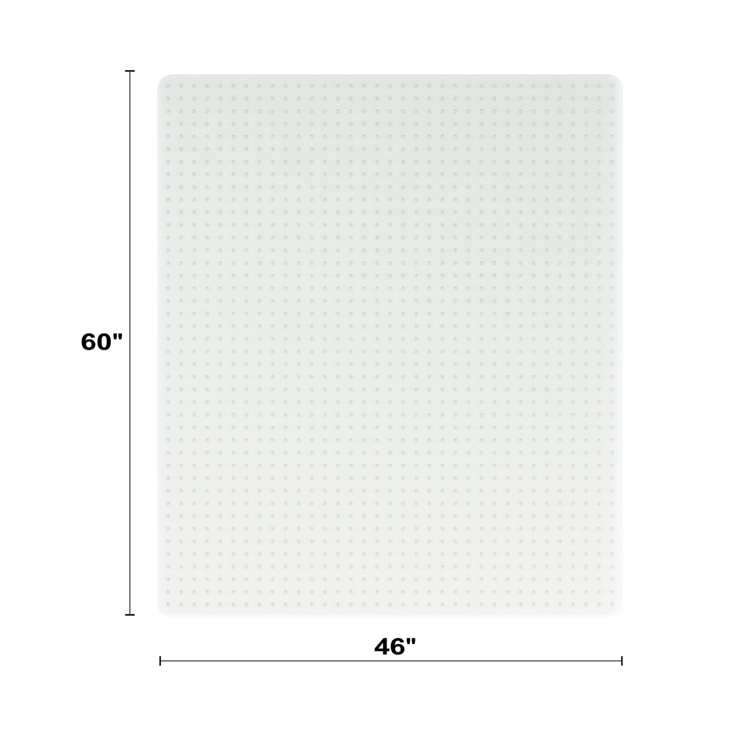 Deflecto OceanMat Office Chair Mat for Carpets, 46 In. x 60 In.