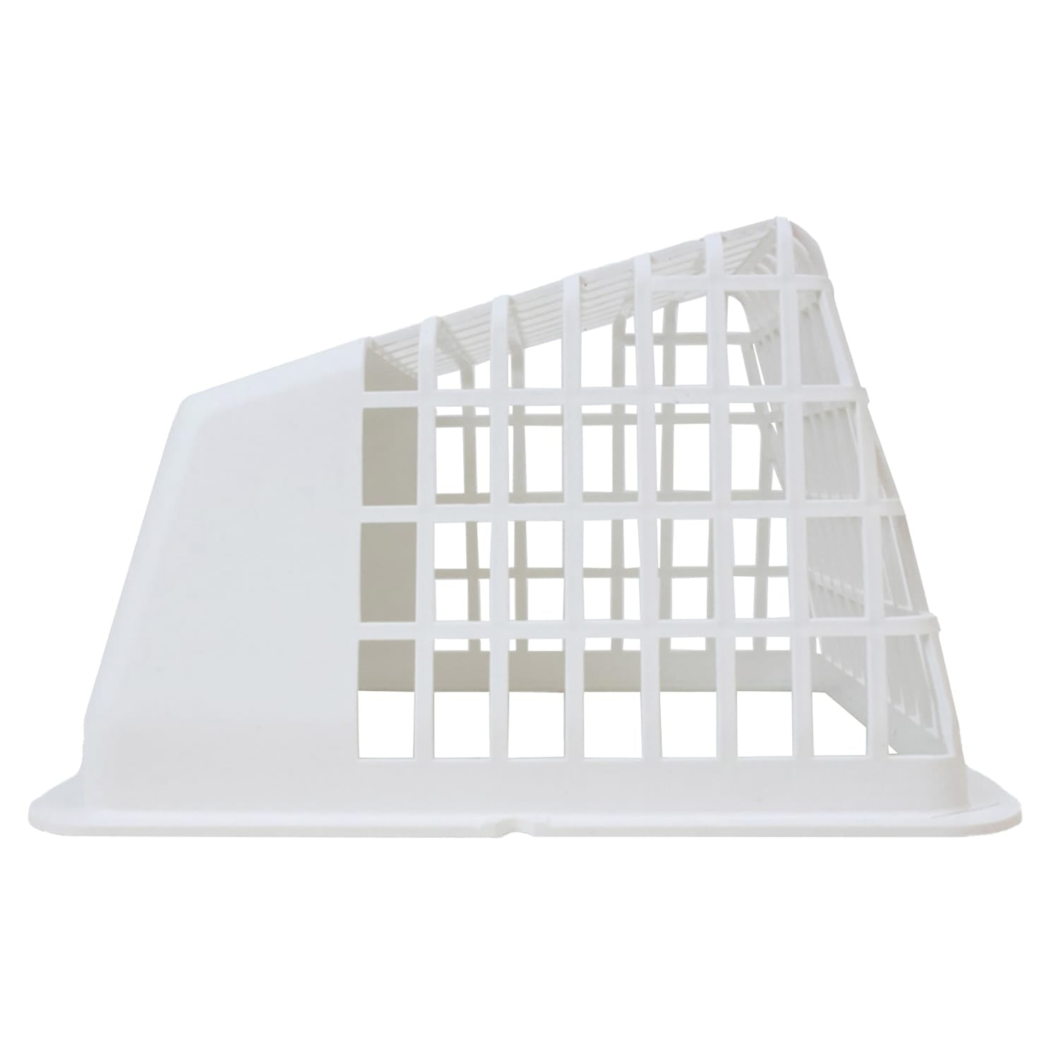 Deflecto Universal Bird Guard for 4-In. Clothes Dryer Vent or 3-In. Bathroom Exhaust Vent, White