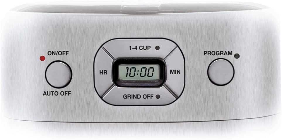 Cuisinart Grind & Brew 12 Cup Automatic Coffeemaker, Brushed Metal - Certified Refurbished