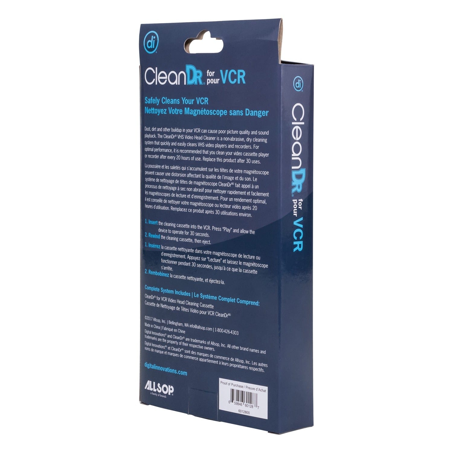 Digital Innovations CleanDr VHS Video Head Cleaning Kit