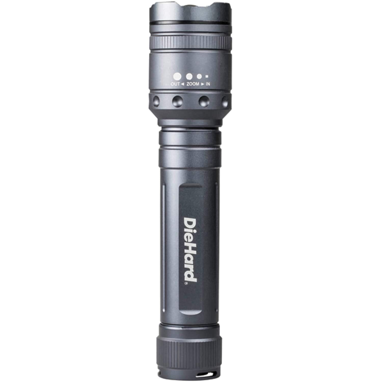 DieHard 2400-Lumen Twist Focus Flashlight