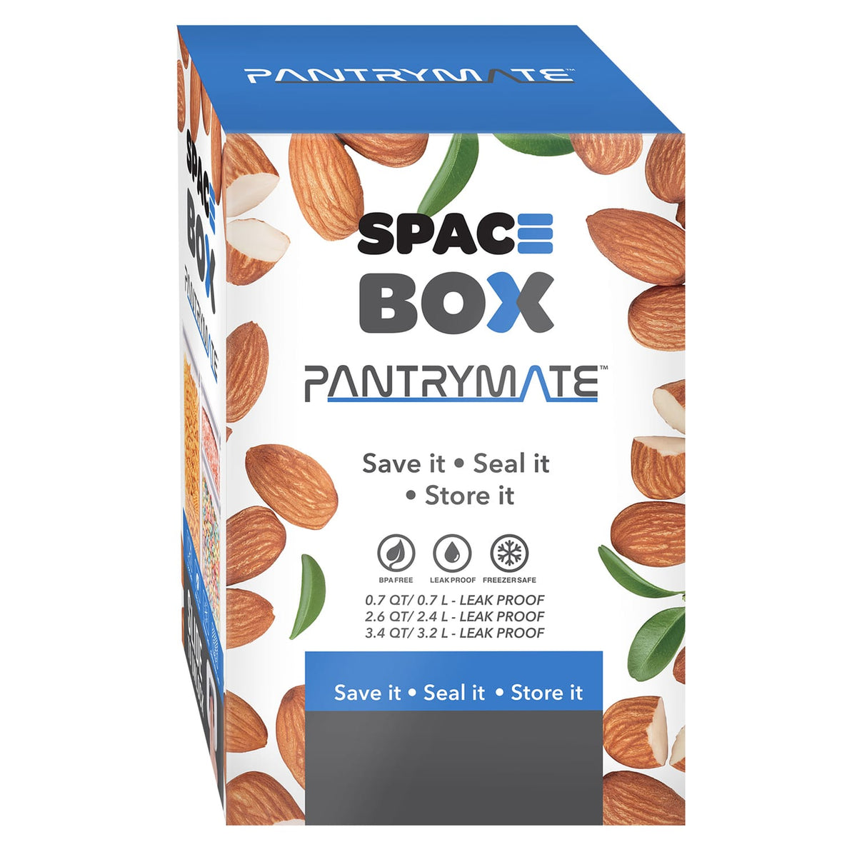 Pantrymate SpaceBox Rectangular Container 3-Piece Set
