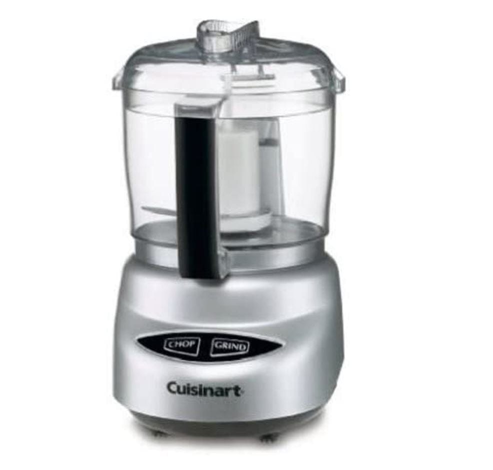 Cuisinart 3-Cup Mini Prep Plus Food Processor, Chrome and Nickel - Certified Refurbished