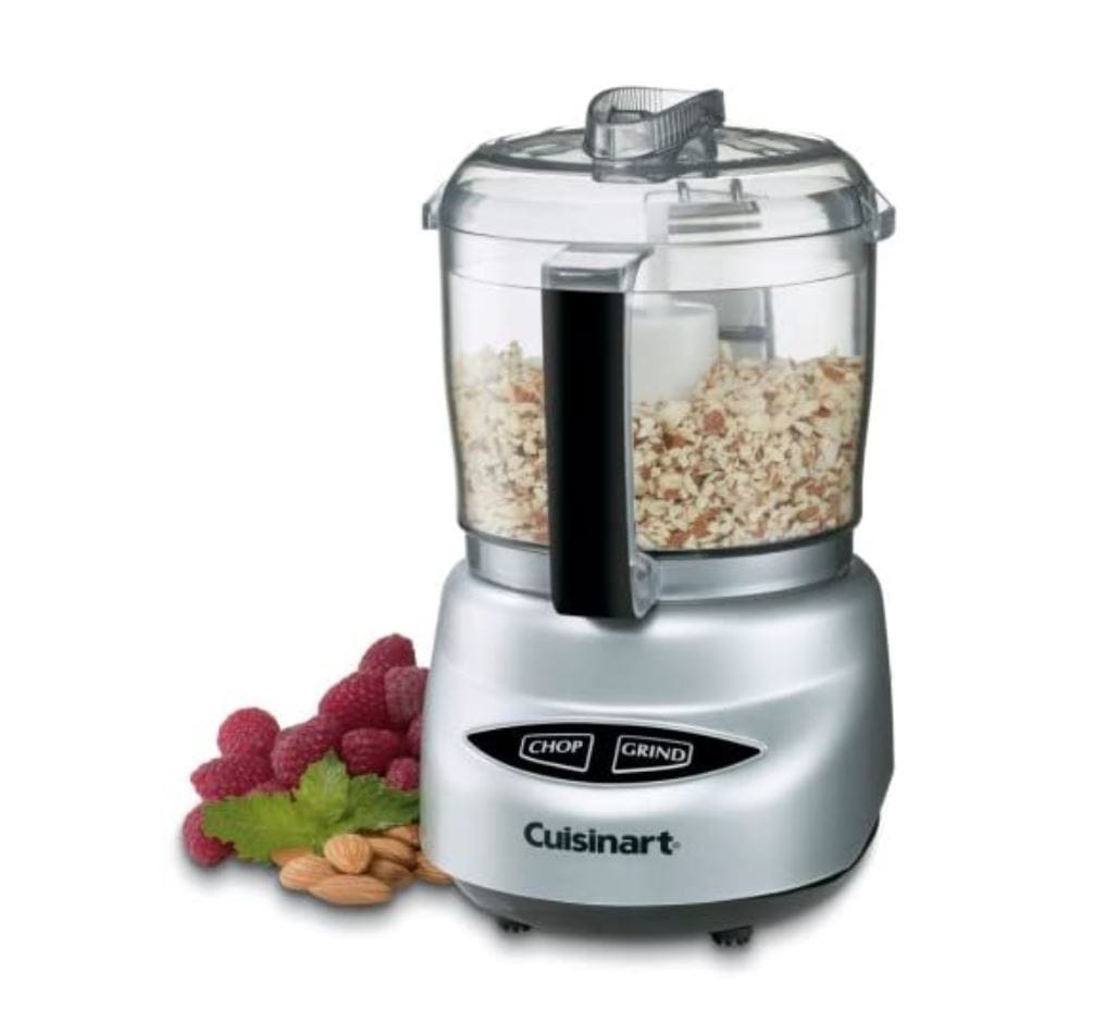 Cuisinart 3-Cup Mini Prep Plus Food Processor, Chrome and Nickel - Certified Refurbished