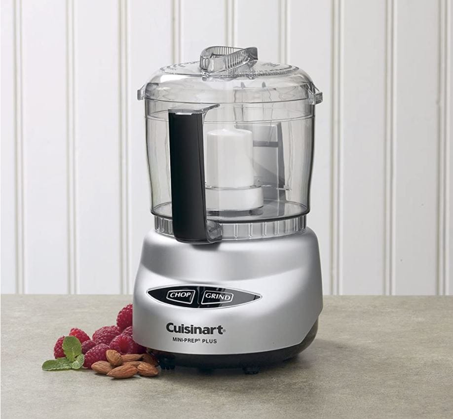 Cuisinart 3-Cup Mini Prep Plus Food Processor, Chrome and Nickel - Certified Refurbished