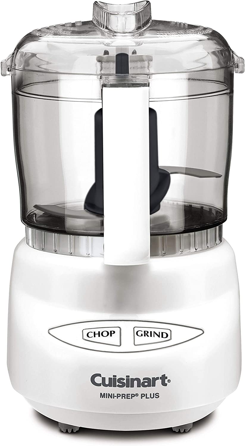 Cuisinart 3-Cup Mini Prep Plus Food Processor, White - Certified Refurbished