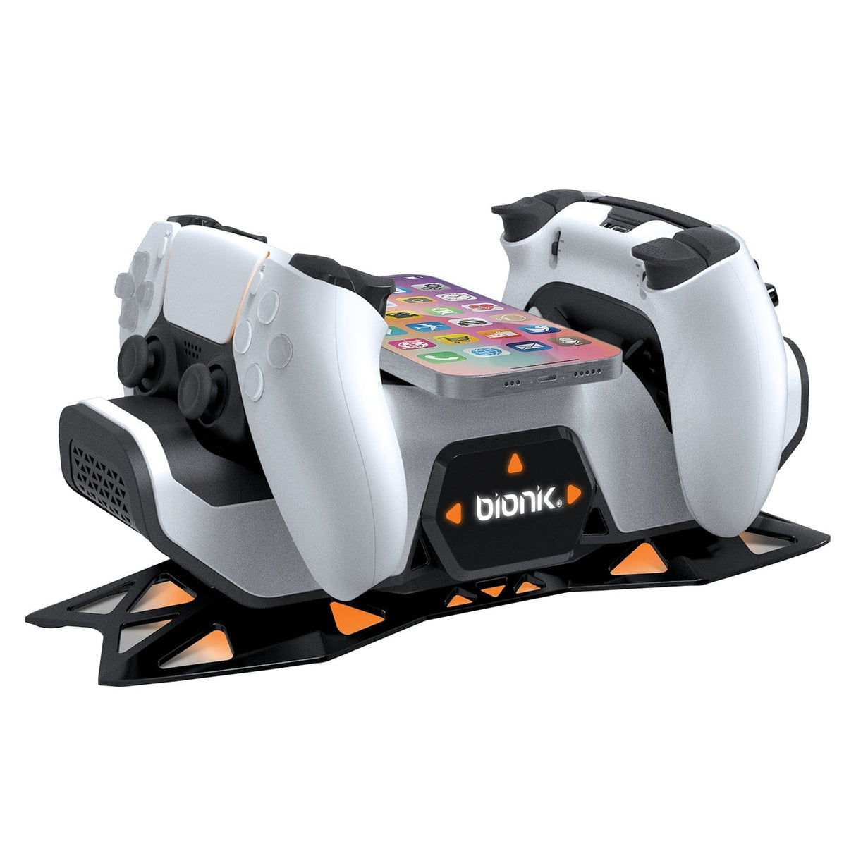 Bionik Power Stand Pro and QuickShot Pro Bundle for PlayStation 5