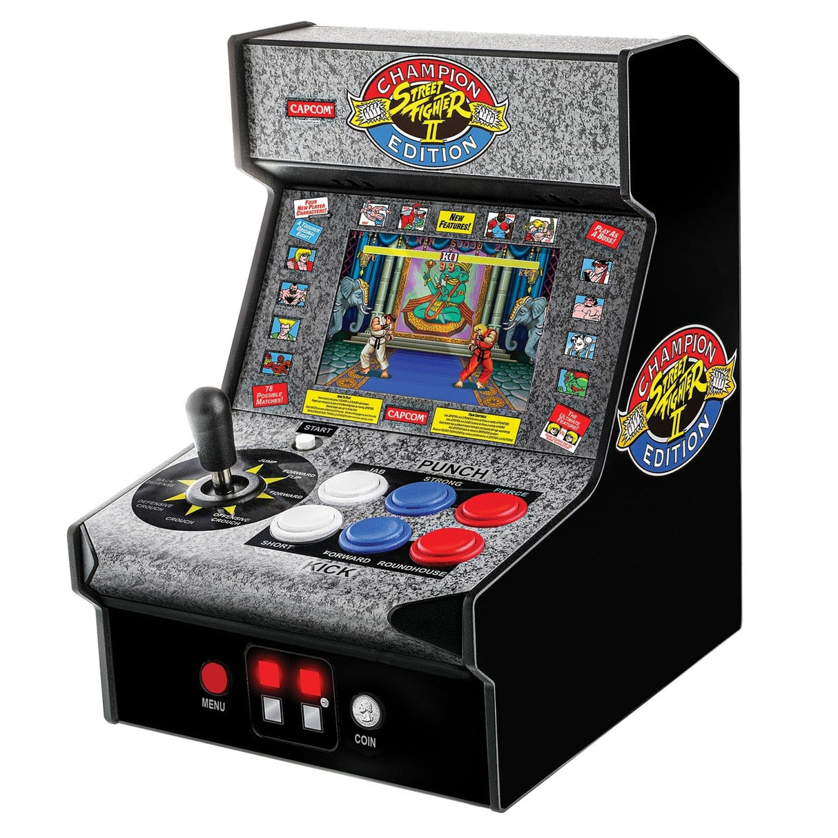 My Arcade Micro Player Retro Mini Arcade Machine, Street Fighter II