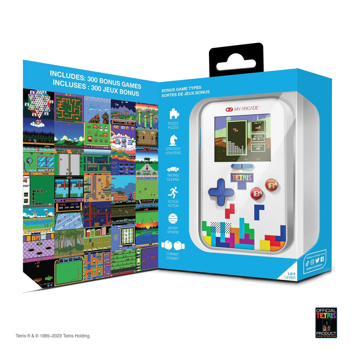 My Arcade Go Gamer Portable Game System, Tetris