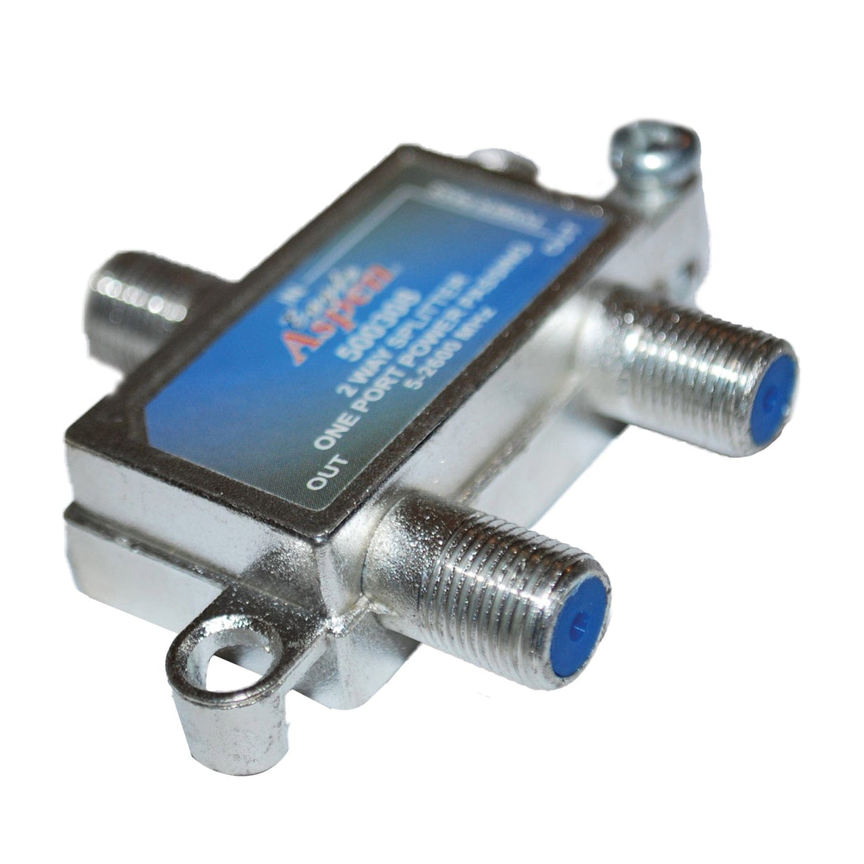 Eagle Aspen 2-Way 2600-MHz Coaxial Splitter with 1-Port Power Passing