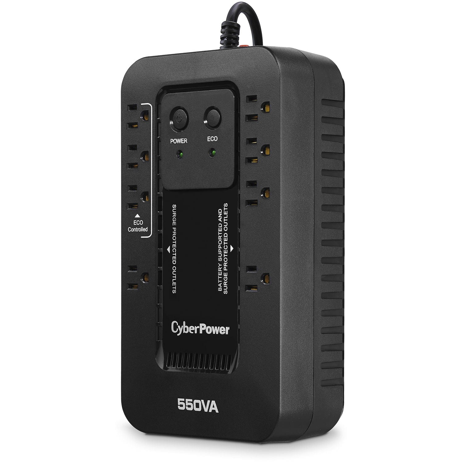 CyberPower Ecologic Series 550VA/330W 8 Outlets Desktop ECO UPS - New Battery Certified Refurbished