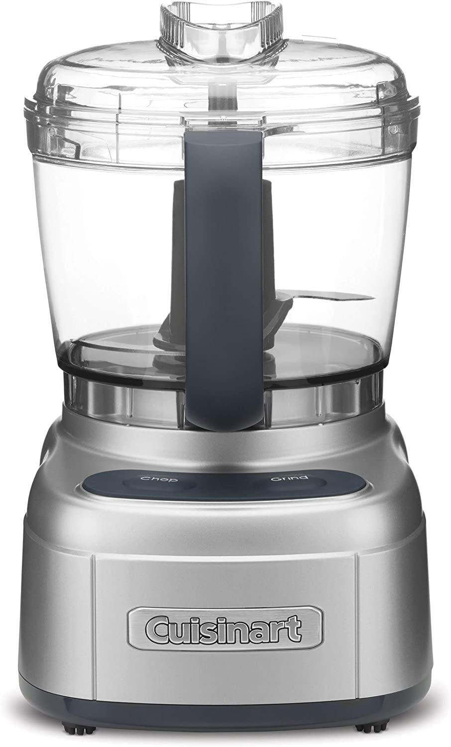 Cuisinart Elemental 4-Cup Chopper Grinder Food Processor, Silver - Certified Refurbished