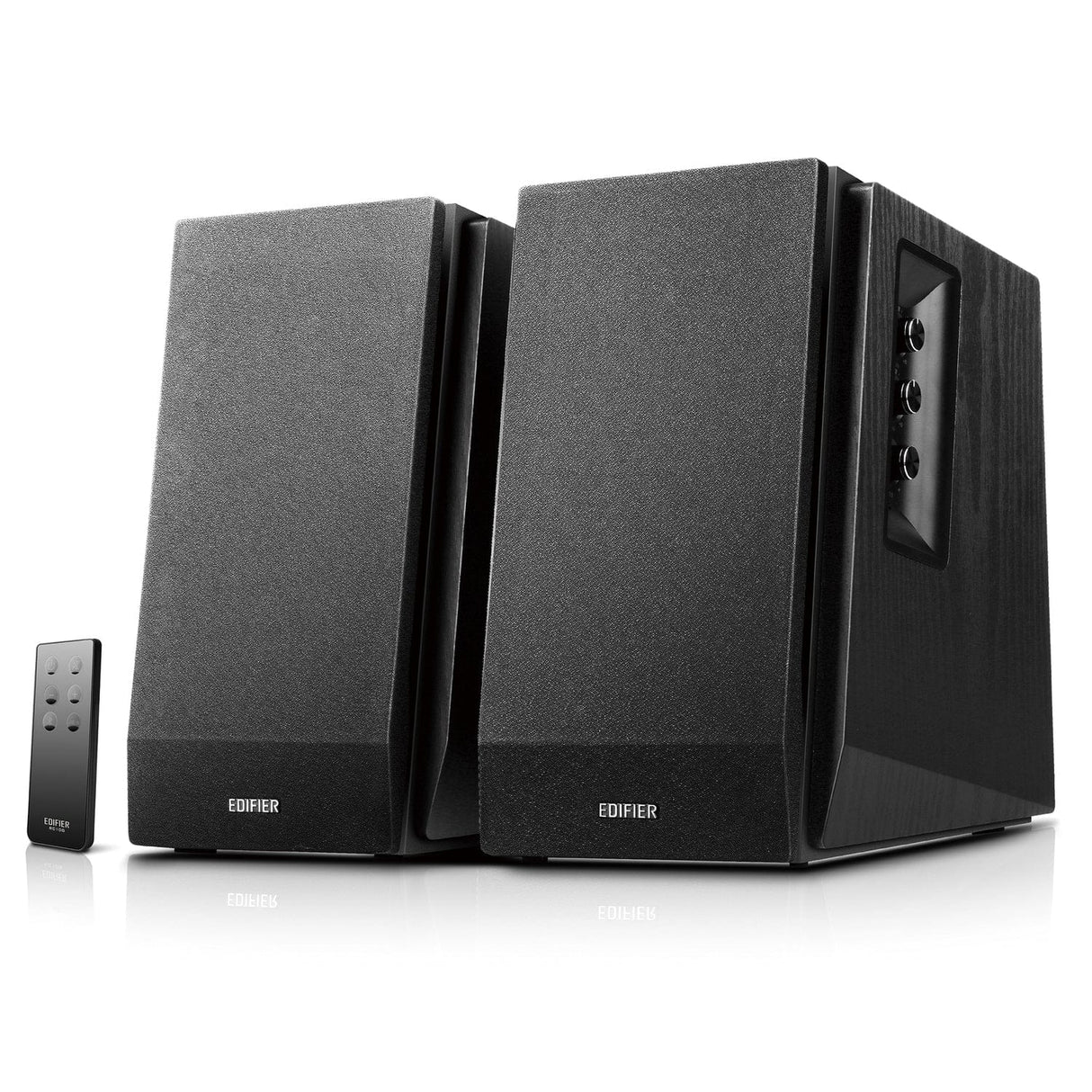 Edifier 66-Watt Continuous-Power Amplified Bluetooth 2.0 Bookshelf Speaker System with Remote, R1700BT, 2 Count