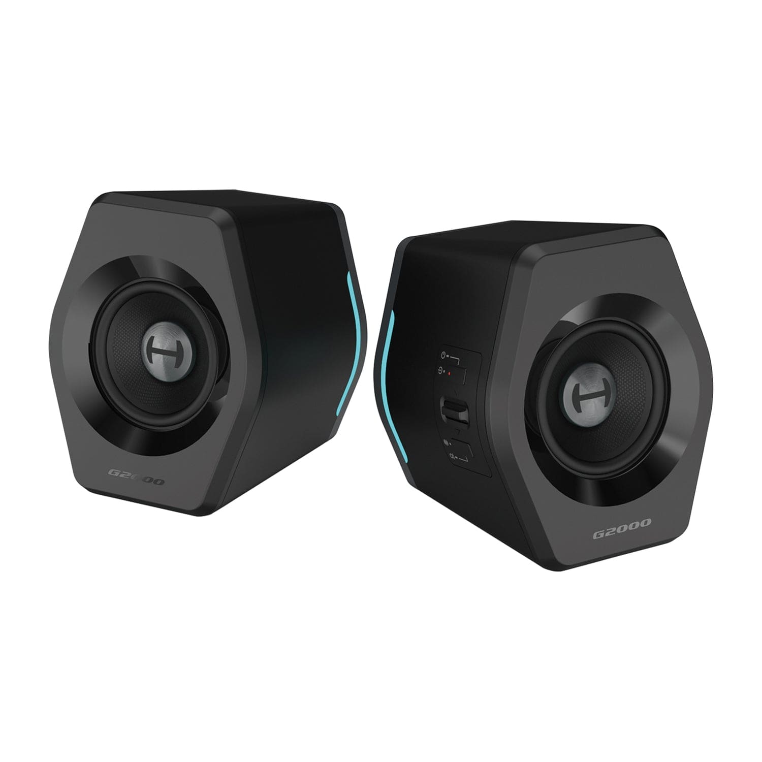 Hecate by Edifier G2000 32-Watt-Peak Bluetooth Stereo Speakers with Subwoofer Output, Black
