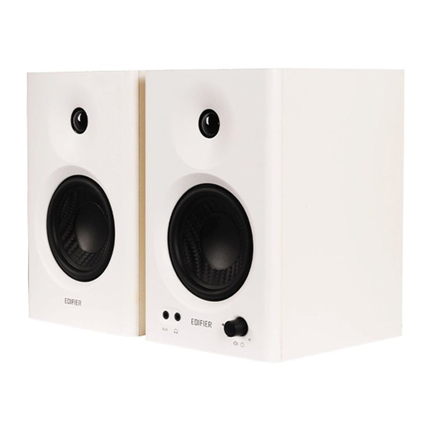 Edifier MR4 42-Watt-Continuous Powered 2.0 Studio Monitor Speaker System, 2 Count, White