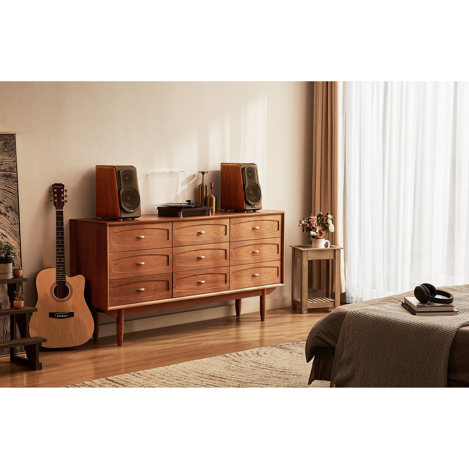 Edifier 120-Watt Bluetooth Wi-Fi Audiophile S1000W Active Bookshelf Speaker Set with 5.5-In. Woofers, Hi-Res Audio, Alexa, Optical/Coax/Aux, Pair