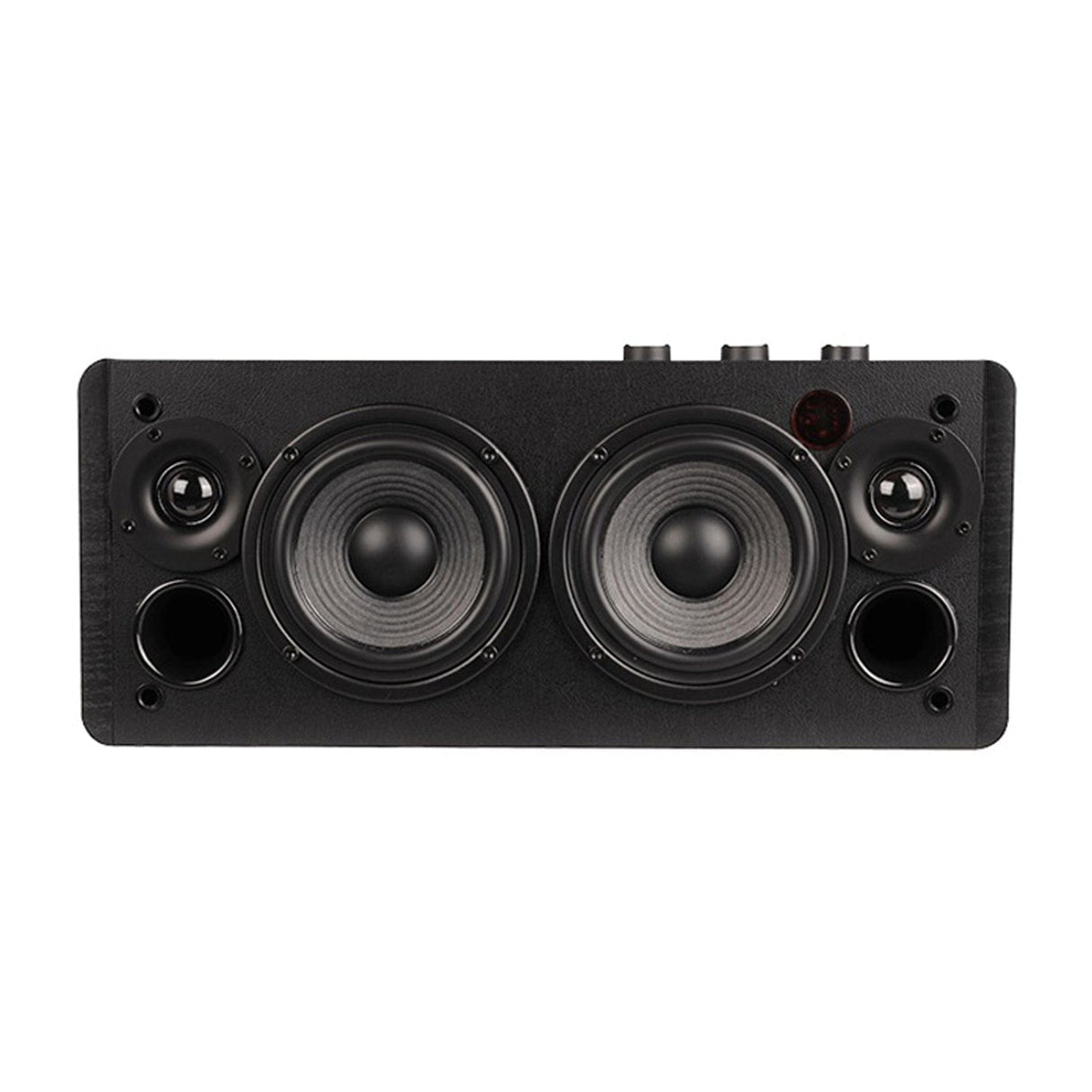 Edifier D12 Desktop 70-Watt Continuous-Power Bluetooth Amplified Integrated Stereo Speaker with Remote, Black