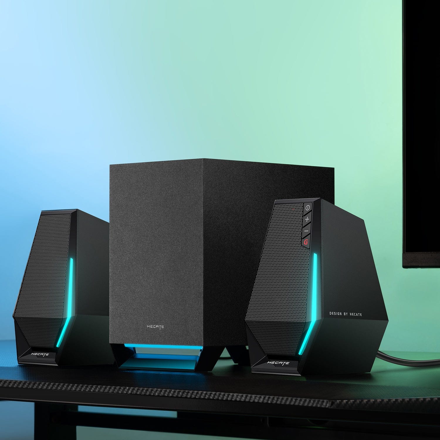 Hecate by Edifier G1500 60-Watt-Peak Bluetooth MAX 2.1 Gaming Speaker System