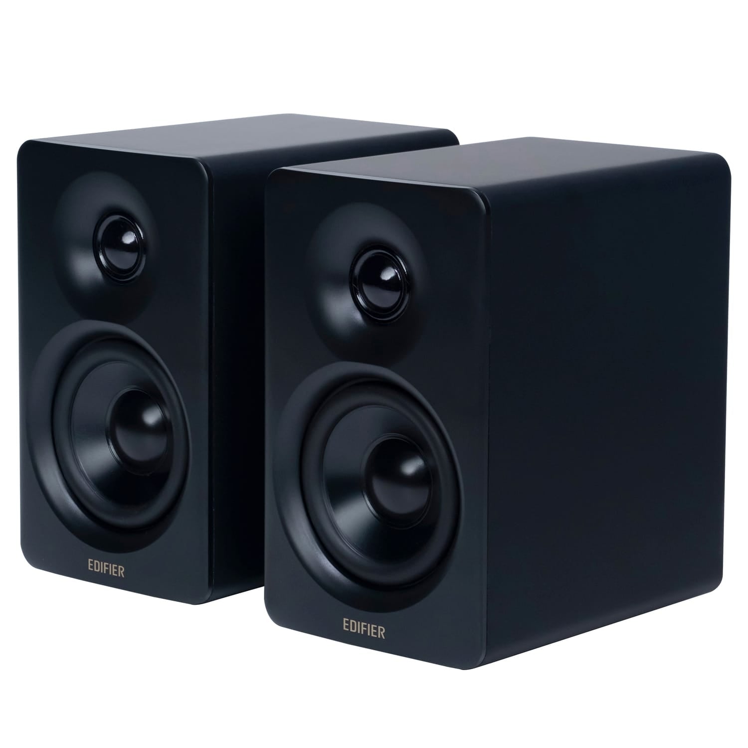 Edifier 66-Watt-RMS Bluetooth M60 Powered Compact Desktop 2.0 Speakers with 3-In. Woofers, Hi-Res Audio/Wireless, DSP, Touch Panel Control, Pair