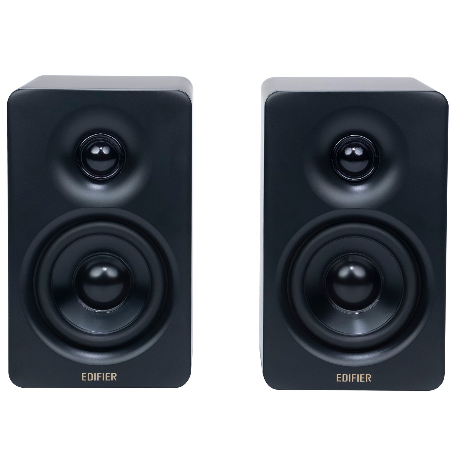 Edifier 66-Watt-RMS Bluetooth M60 Powered Compact Desktop 2.0 Speakers with 3-In. Woofers, Hi-Res Audio/Wireless, DSP, Touch Panel Control, Pair