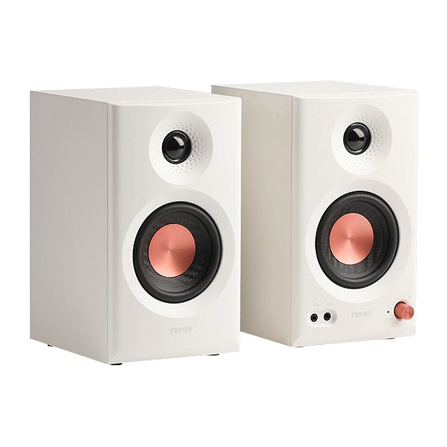 Edifier MR3 36-Watt-Continuous Powered 2.0 Studio Monitor Speaker System, 2 Count, White
