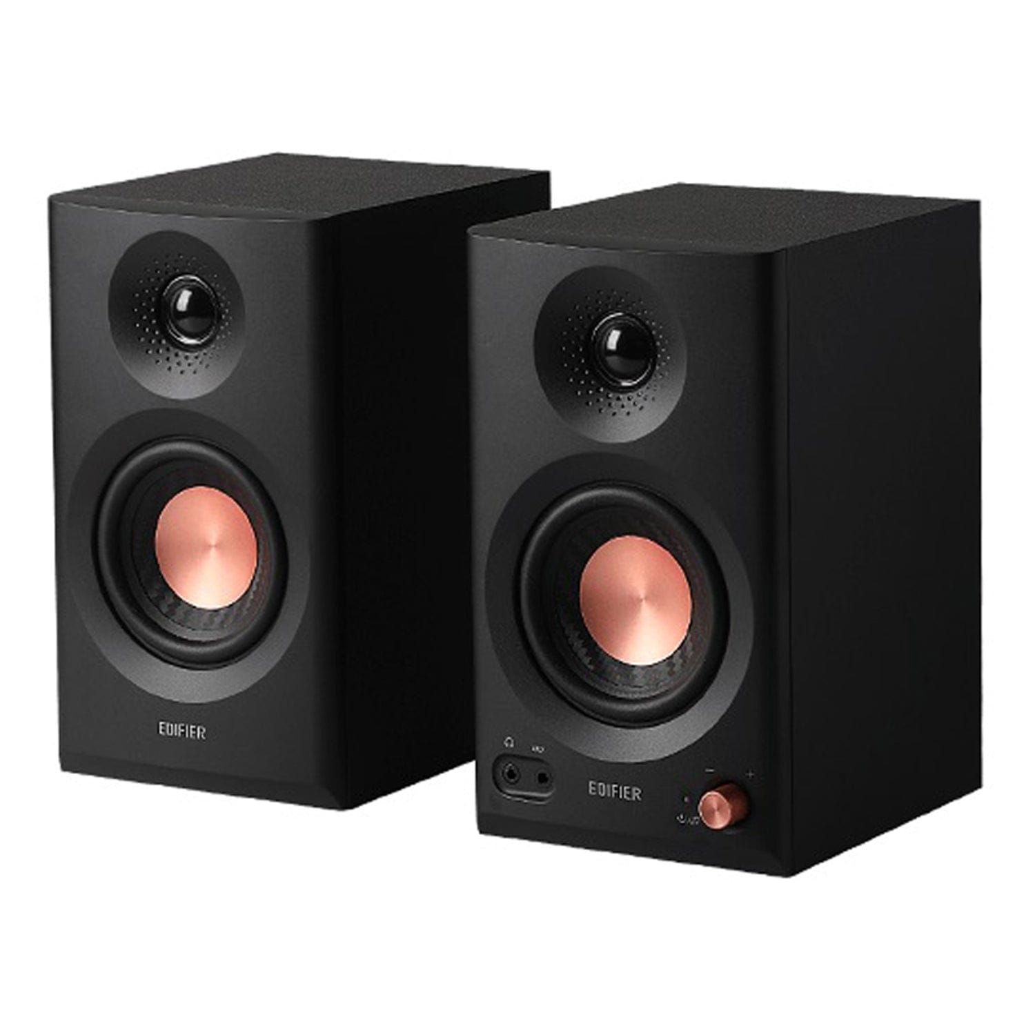 Edifier MR3 36-Watt-Continuous Powered 2.0 Studio Monitor Speaker System, 2 Count, Black