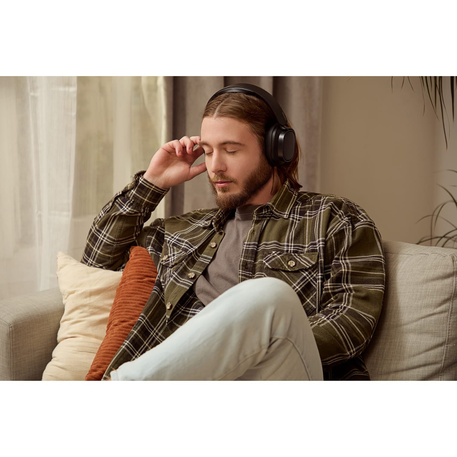 Edifier ES850NB Bluetooth Foldable Over-Ear Headphones with Noise-Canceling Mic, Hi-Res Audio/Wireless, USB-C In, ANC, up to 92 hours Battery Life