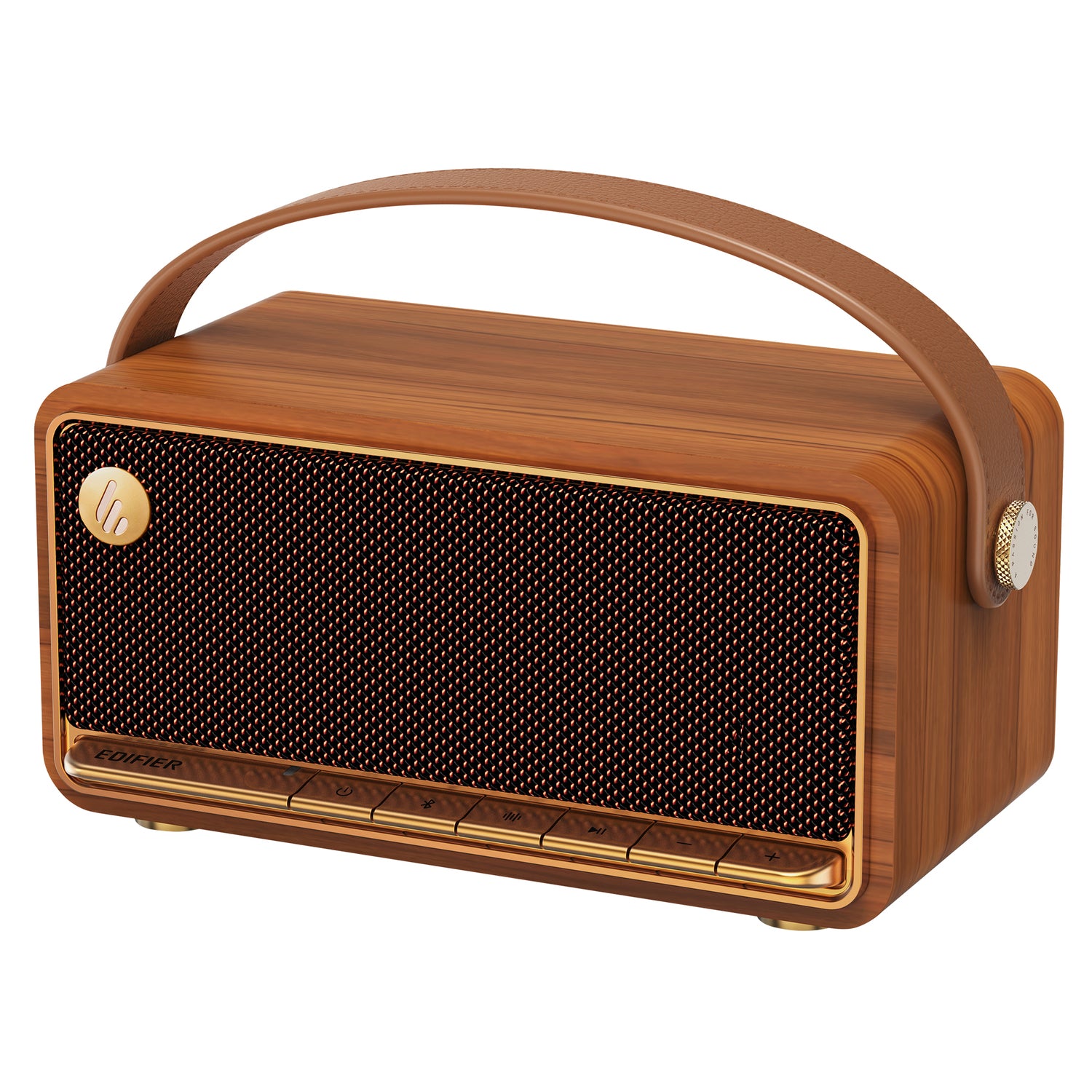 Edifier 40-Watt-RMS MP330 Portable Bluetooth Rechargeable Speaker with Bass Radiator, TWS, Hi-Res Audio, USB/microSD Card, up to 19 Hours Play Time