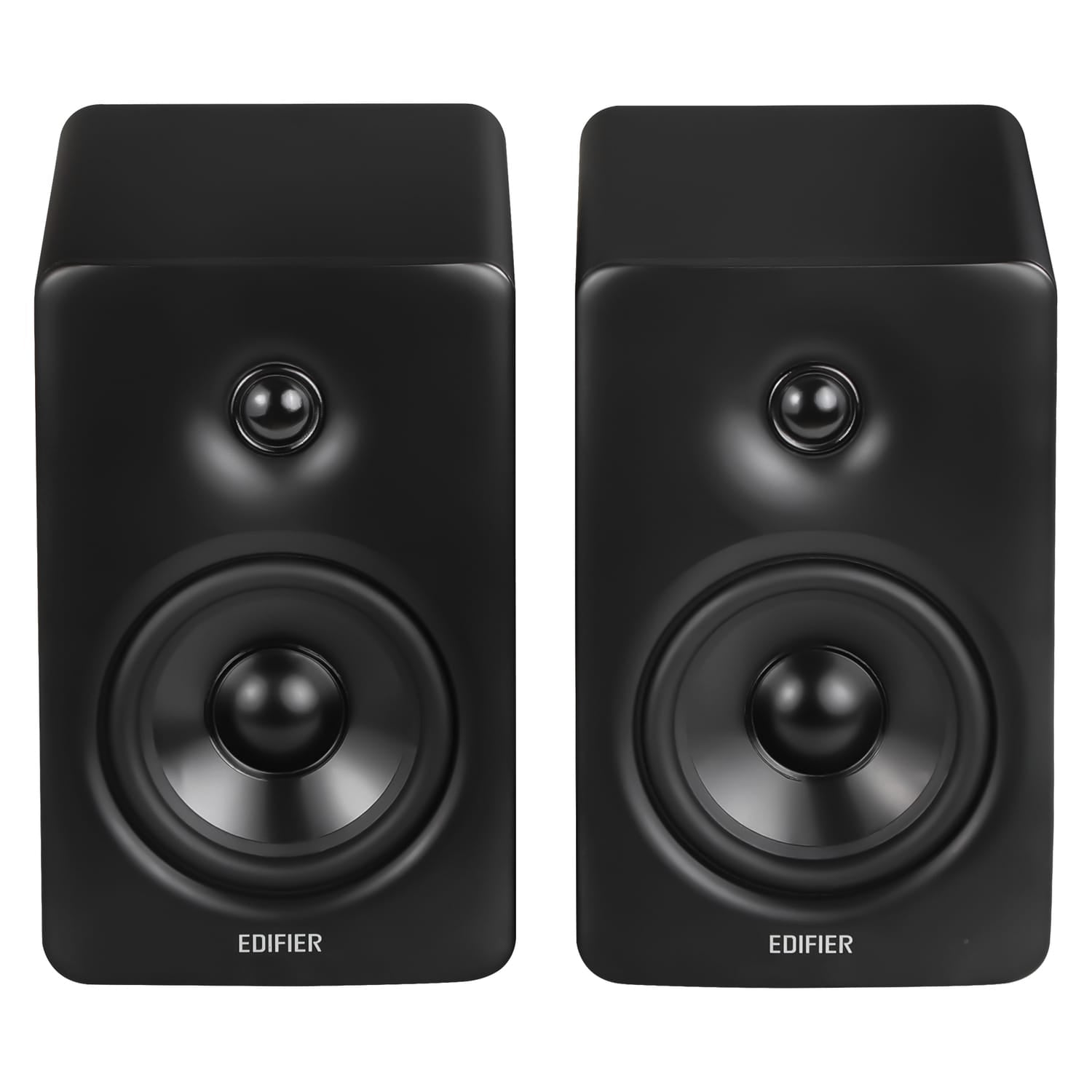 Edifier 100-Watt-RMS Bluetooth M90 Powered Compact Desktop Speakers with 4-In. Woofers, Hi-Res Audio/Wireless, HDMI/USB/Aux, Sub Out, Remote, Pair