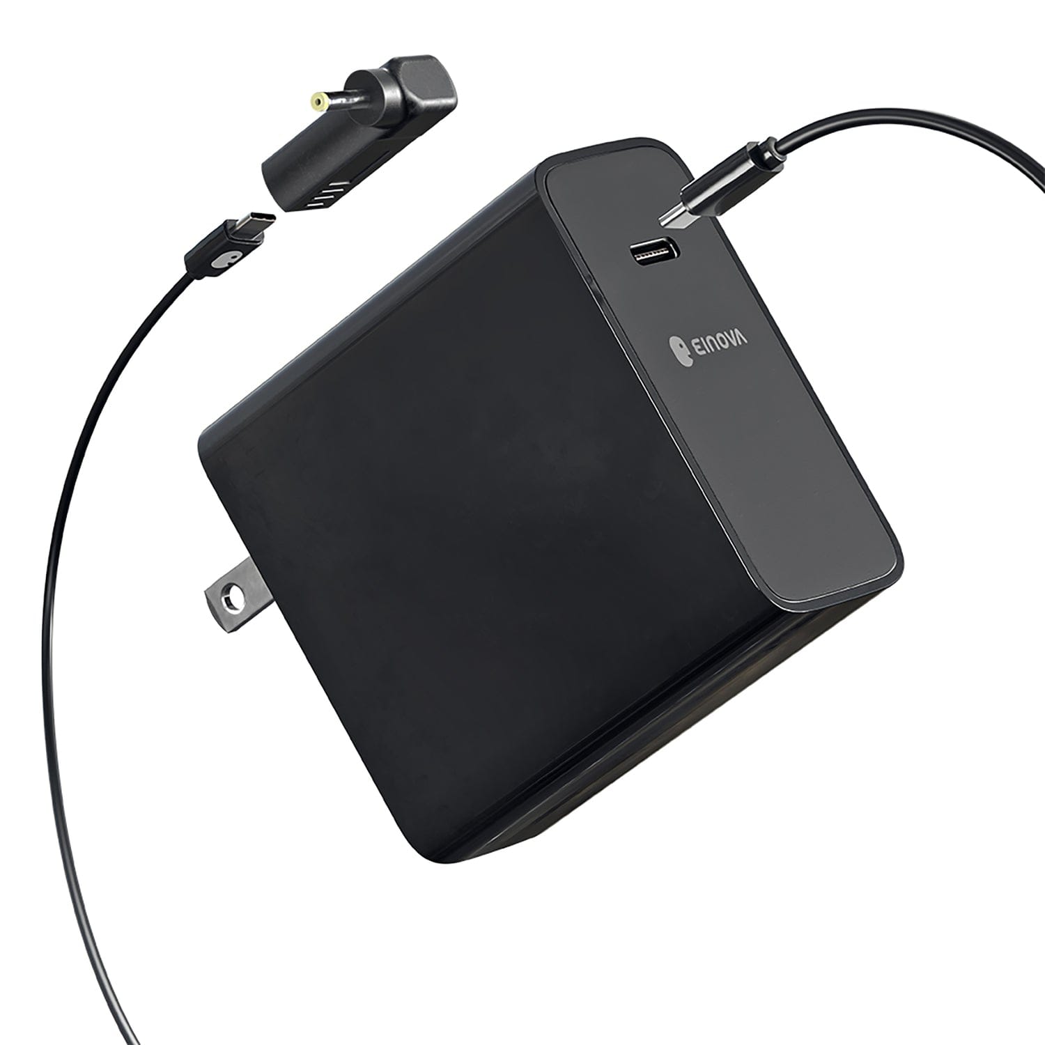Einova Orion 100-Watt Universal Replacement Charger for USB-C and DC-Jack Laptops