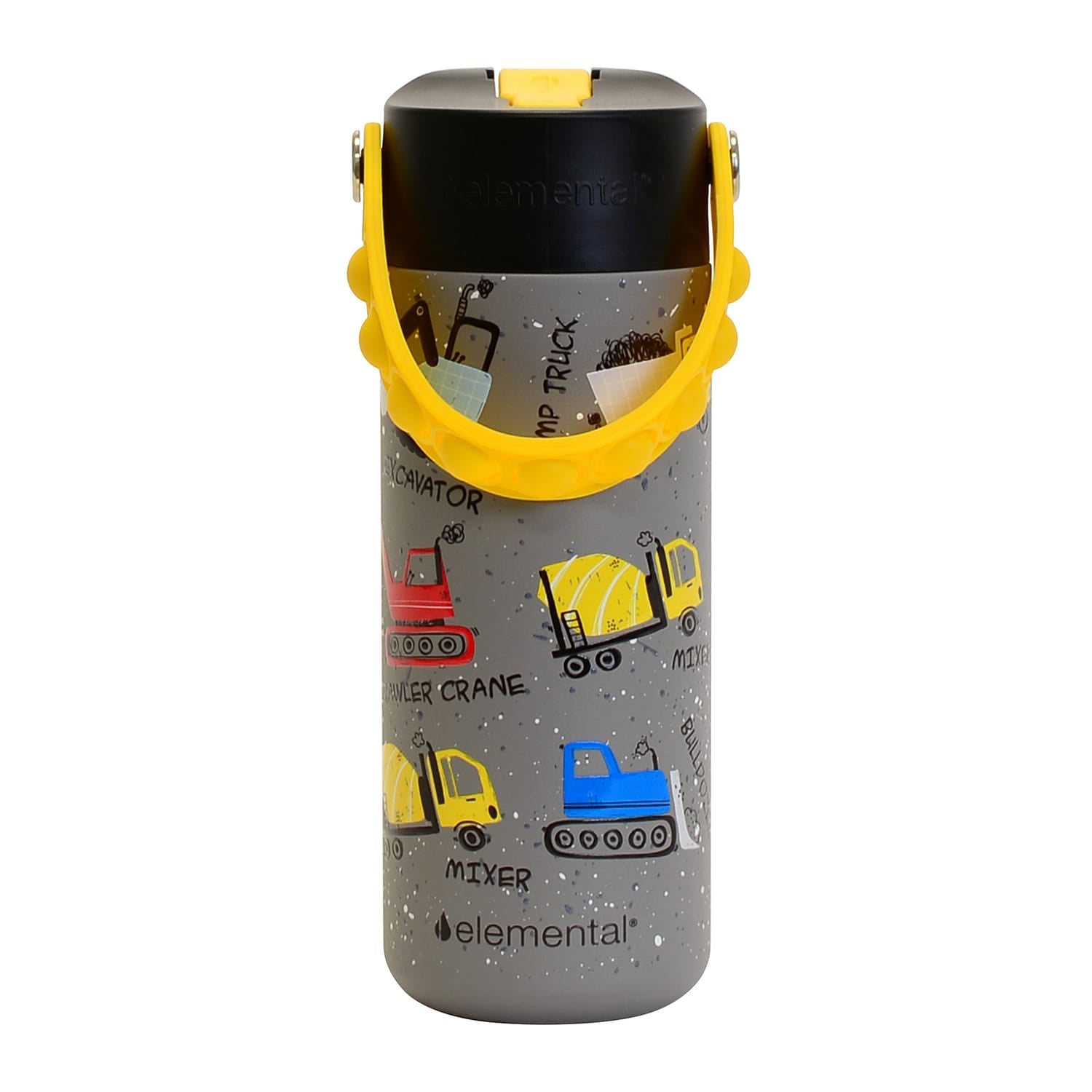 Elemental Core Pop Stainless Steel Water Bottle, 18 Oz., Construction