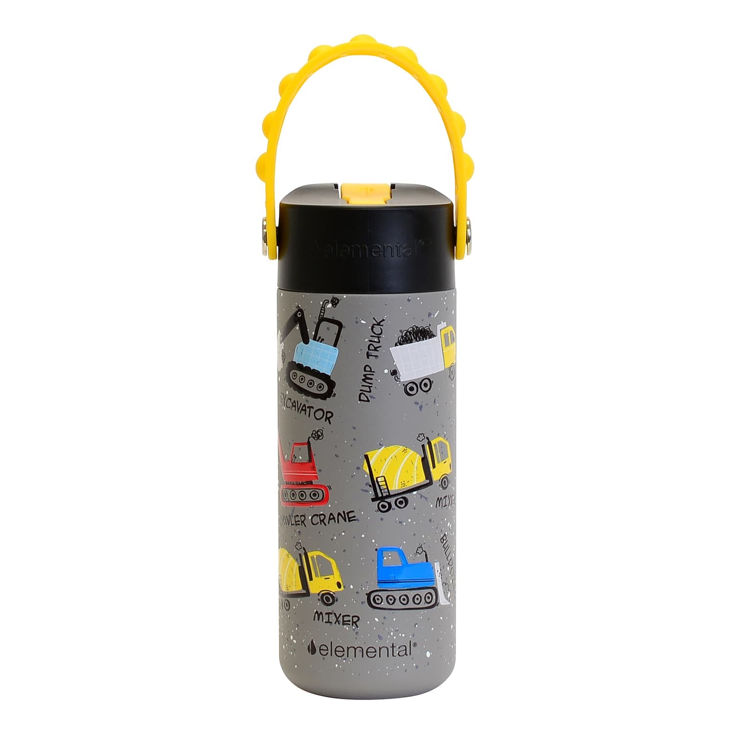 Elemental Core Pop Stainless Steel Water Bottle, 18 Oz., Construction