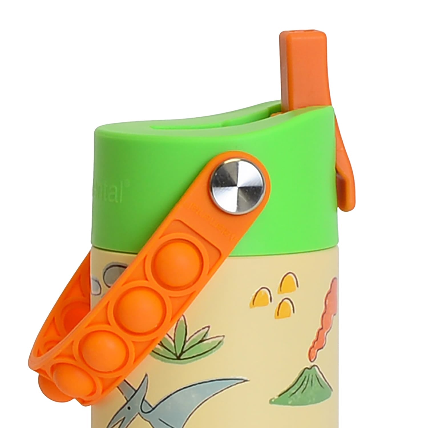 Elemental Core Pop Stainless Steel Water Bottle, 18 Oz., Skater Dinos