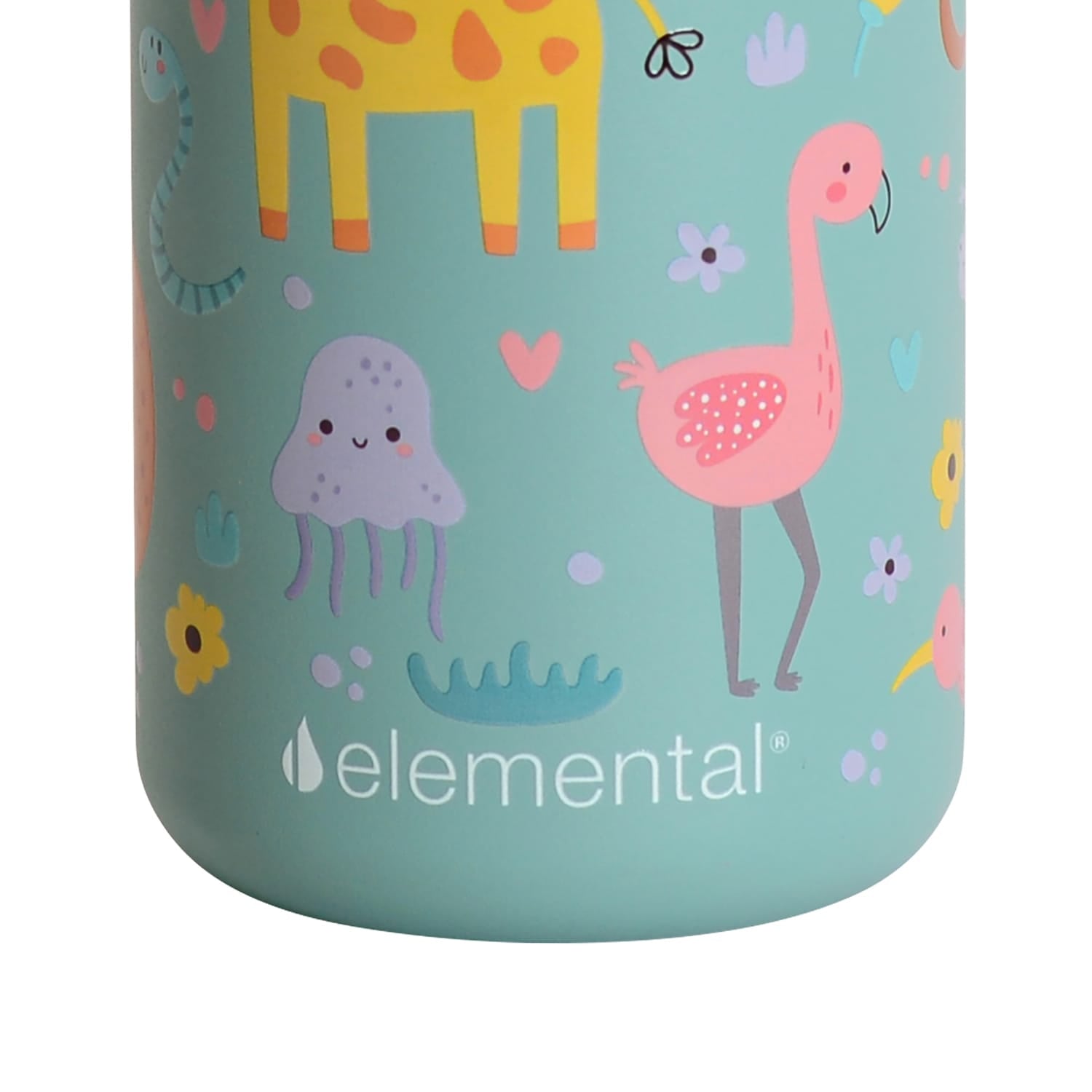 Elemental Core Pop Stainless Steel Water Bottle, 18 Oz., Safari
