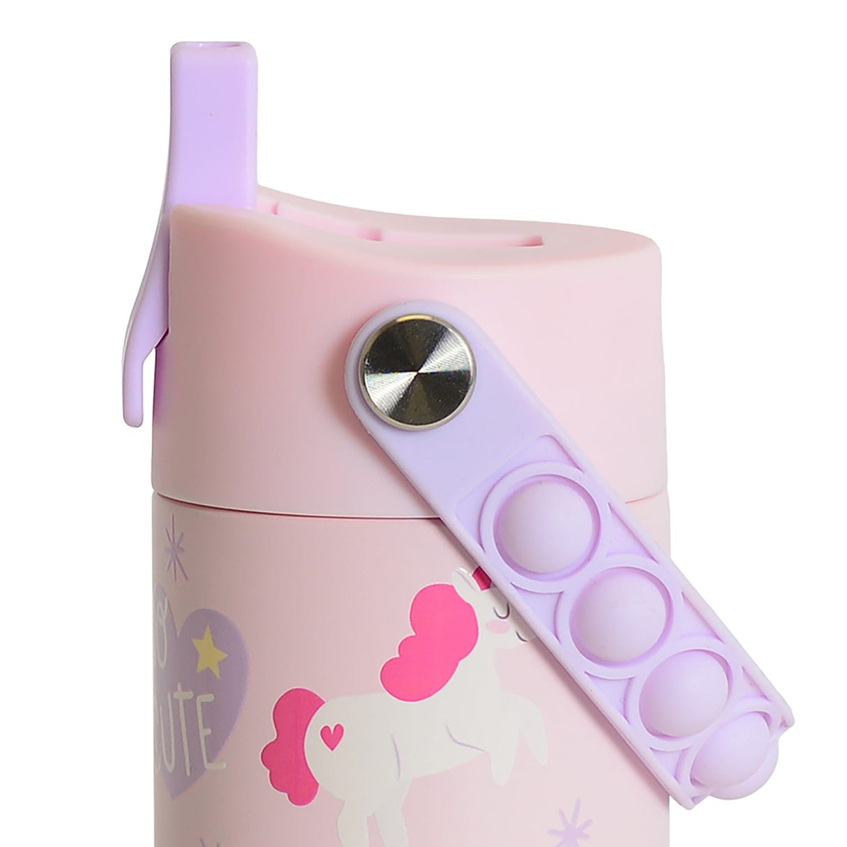 Elemental Core Pop Stainless Steel Water Bottle, 18 Oz., Unicorn Magic