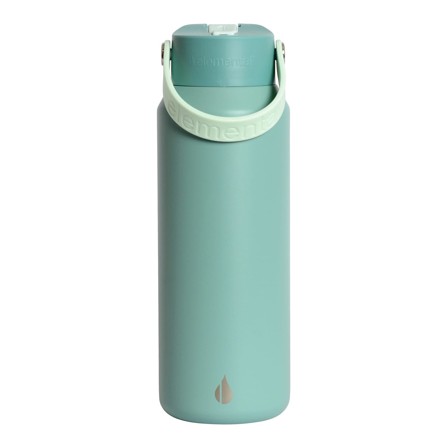 Elemental Core Stainless Steel Water Bottle, 40 Oz., Sage