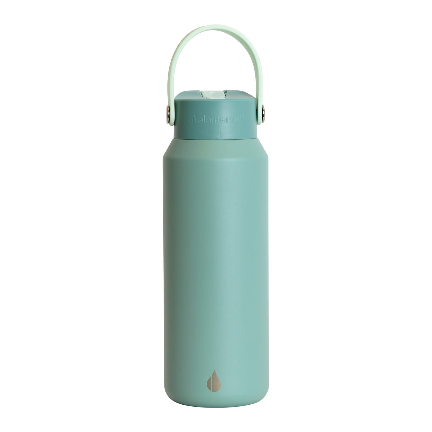 Elemental Core Stainless Steel Water Bottle, 40 Oz., Sage