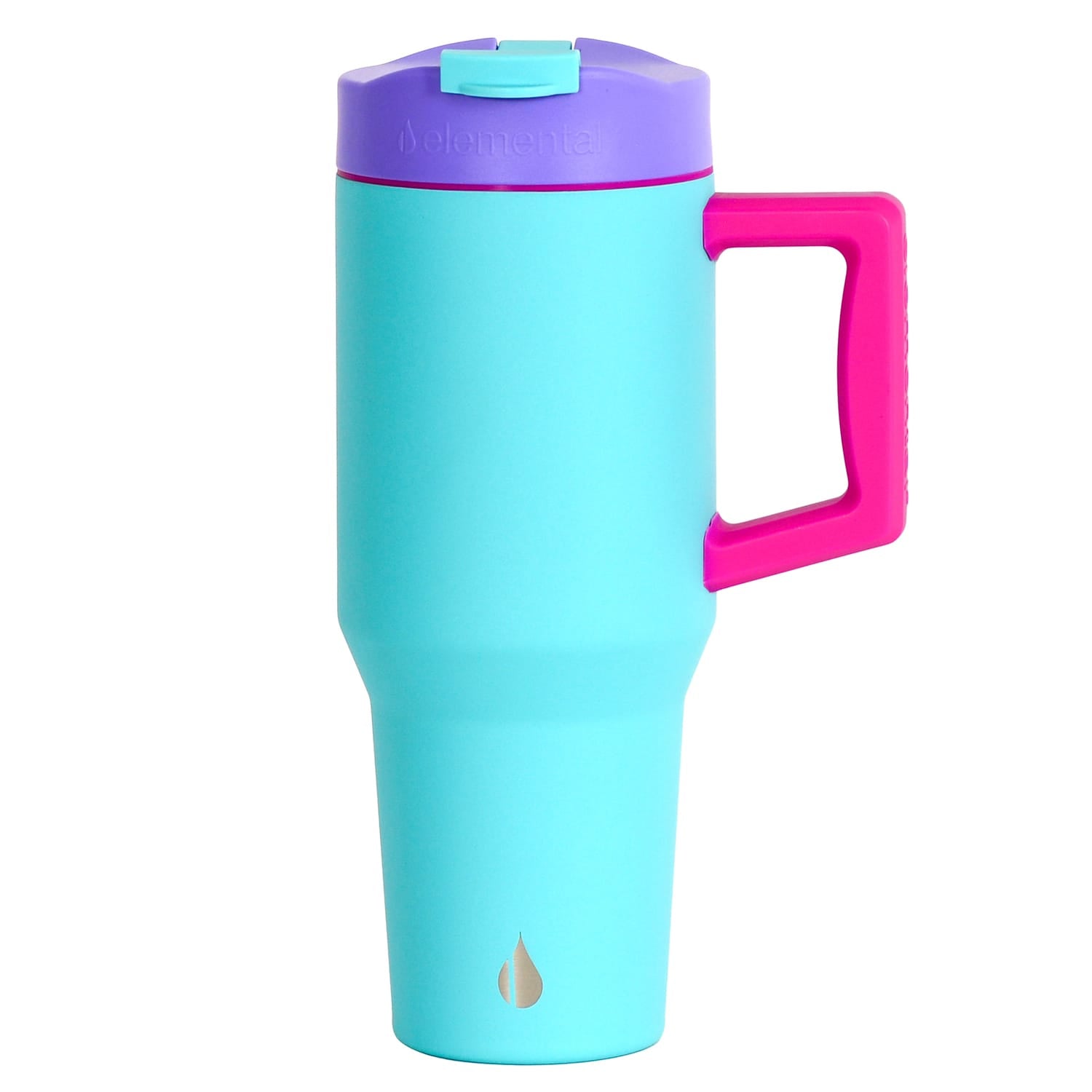 Elemental Commuter Stainless Steel Tumbler, 32 Oz., Blue Tie Dye
