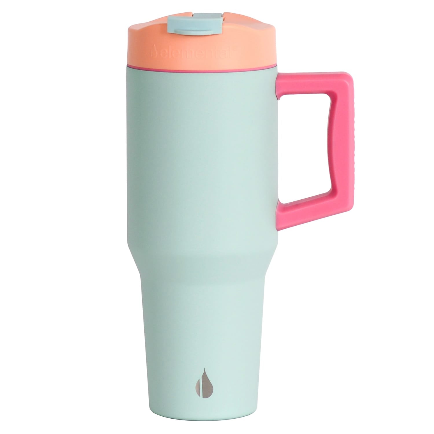 Elemental Commuter Stainless Steel Tumbler, 32 Oz., Mint Sorbet