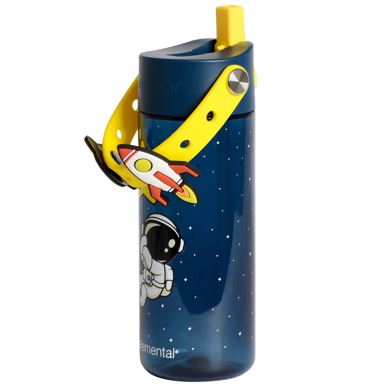 Elemental Splash Charm Tritan Water Bottle, 18 Oz., Little Astronaut
