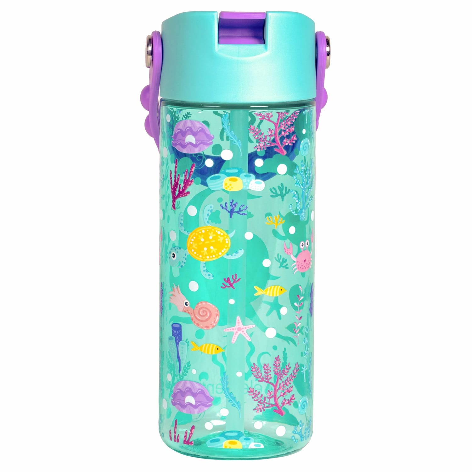 Elemental Splash Pop Tritan Water Bottle, 18 Oz., Mermaid