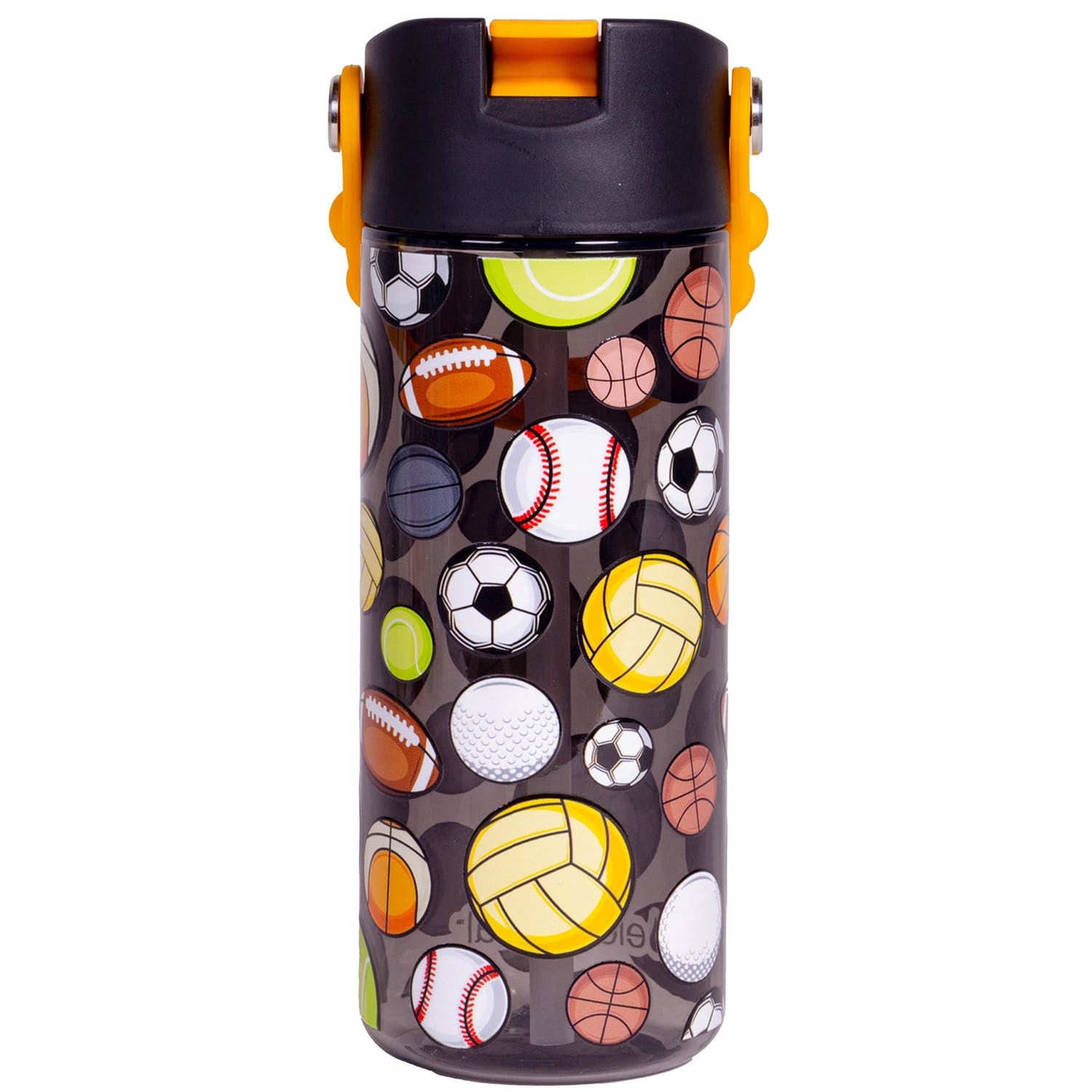 Elemental Splash Pop Tritan Water Bottle, 18 Oz., Sports Ball