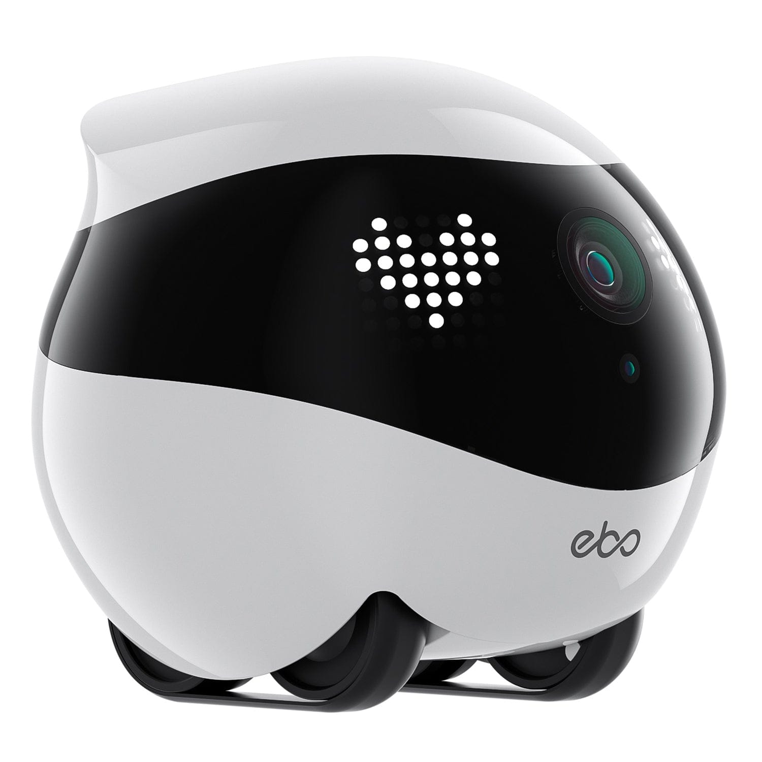 Enabot EBO Air 2 Whole-Home Mobile Robot, with 2K Ultra HD Camera and Remote Monitoring and Control, Dove White