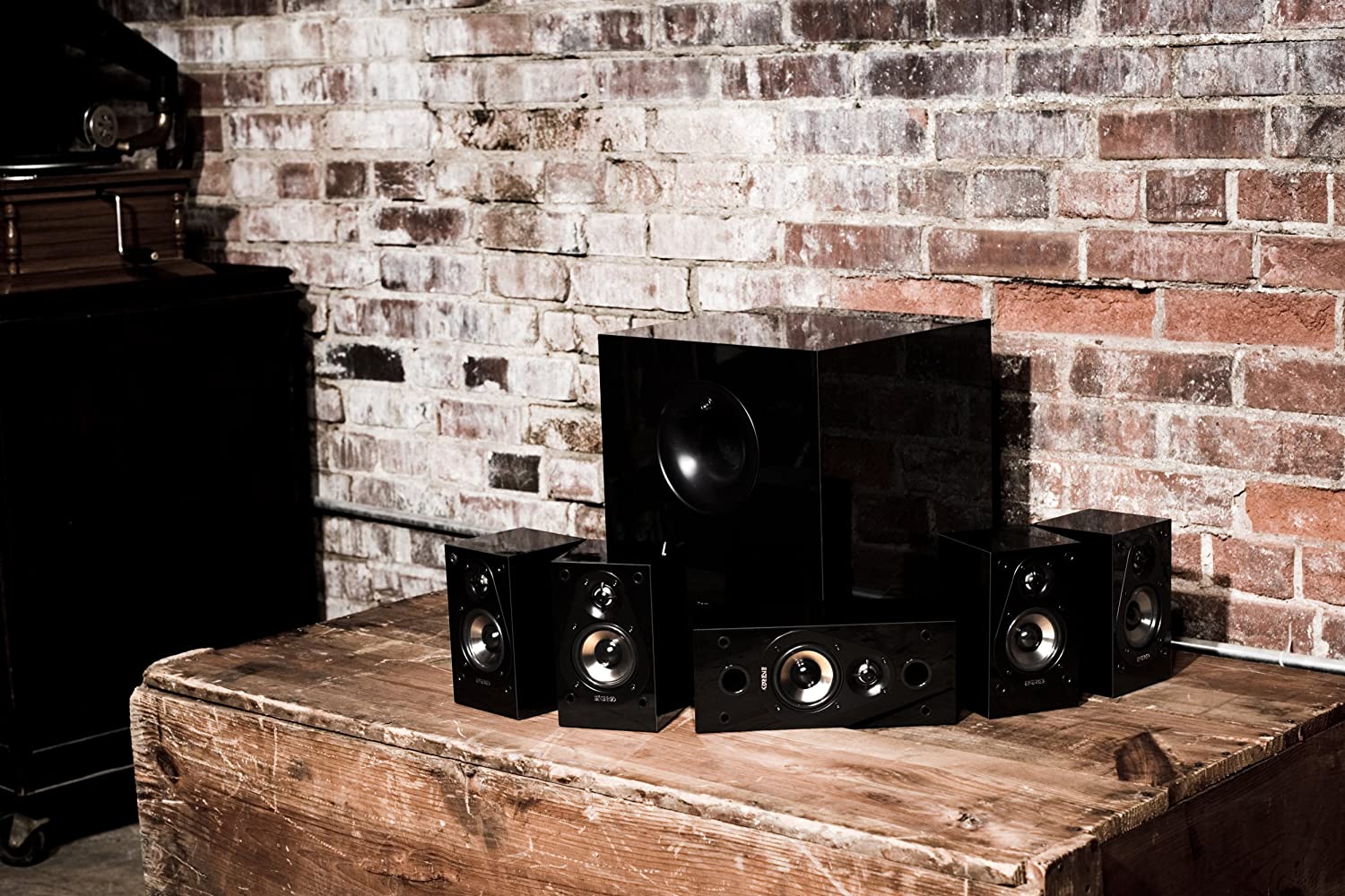 Energy 5.1 Take Classic Home Theater System, Gloss Black