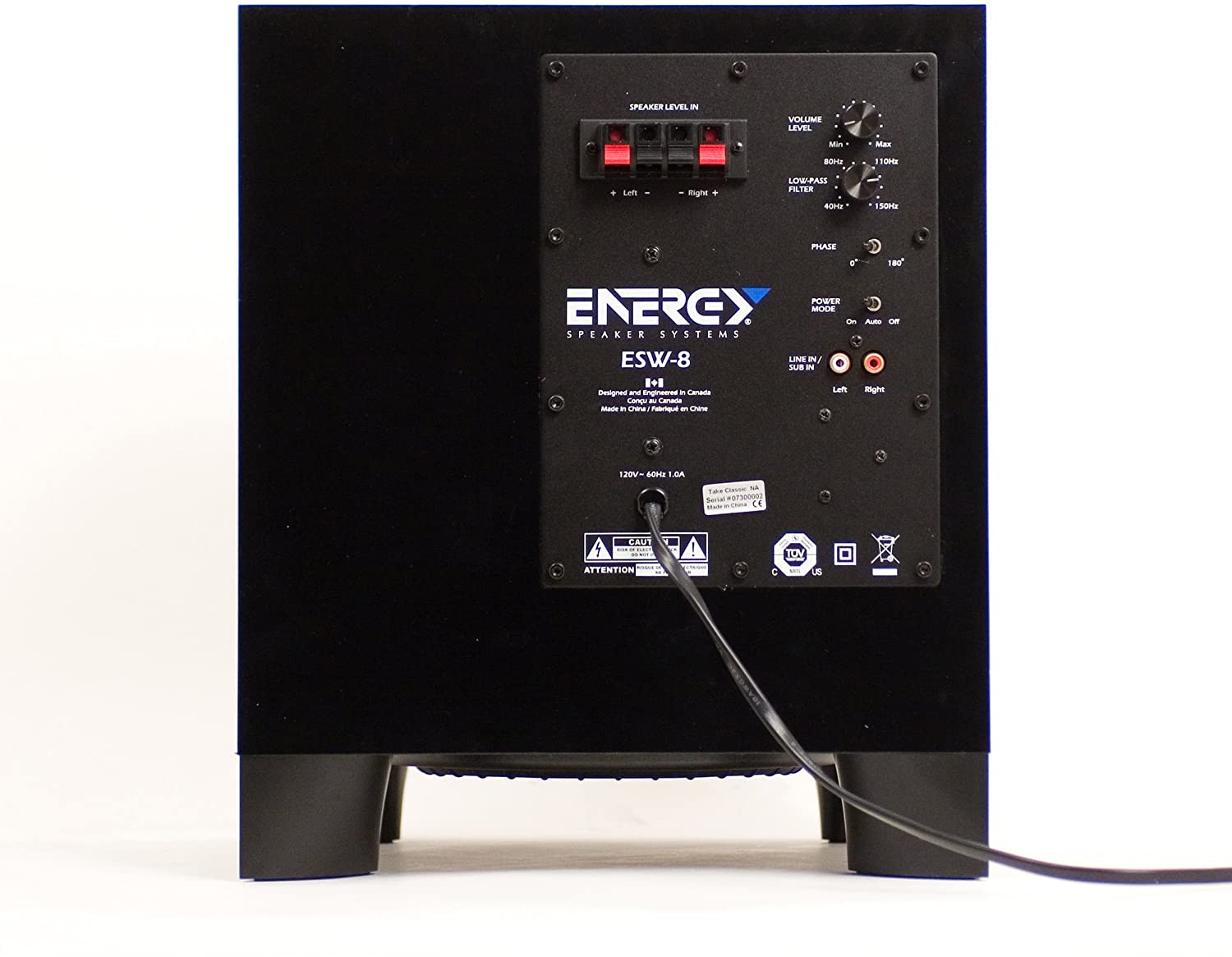 Energy 5.1 Take Classic Home Theater System, Gloss Black