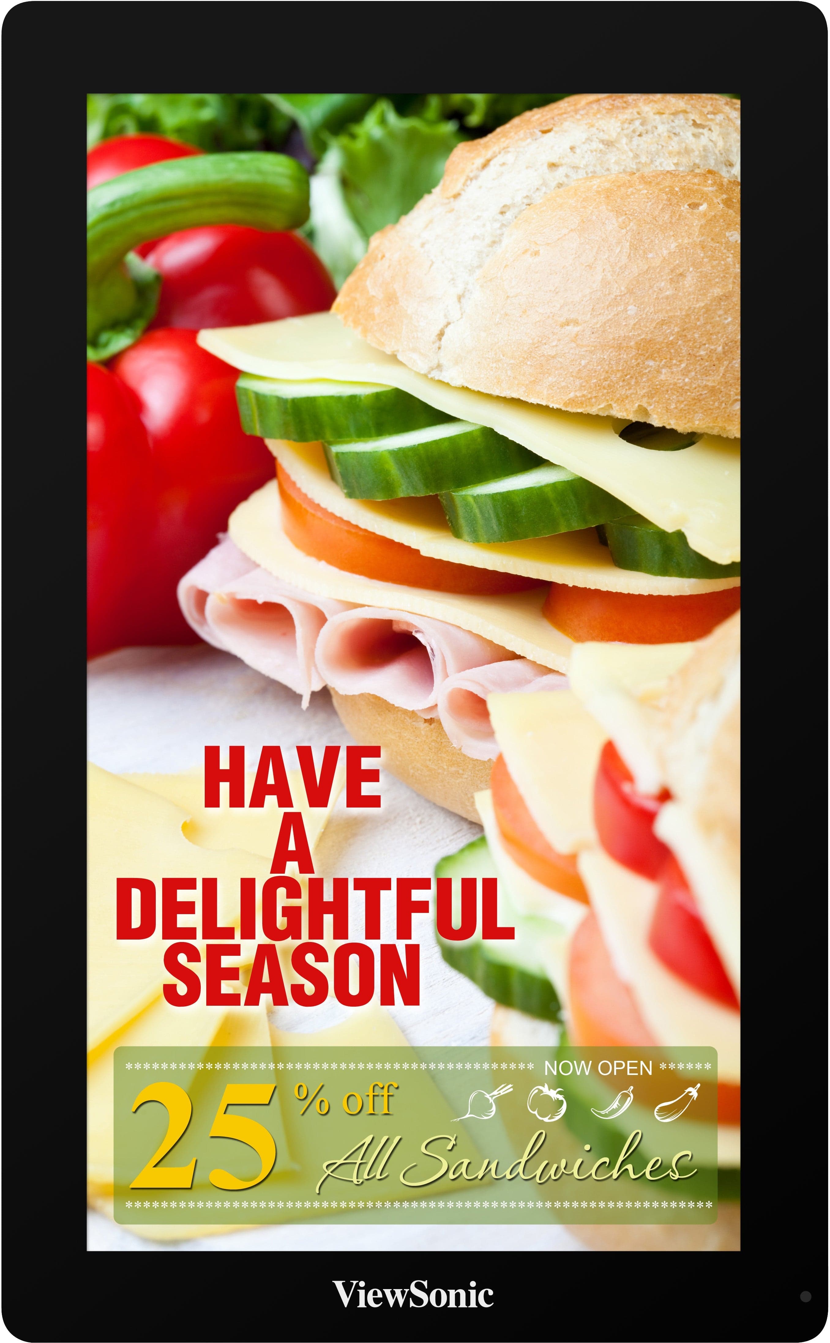 ViewSonic 32" All in One Digital ePoster ? Certified Refurbished