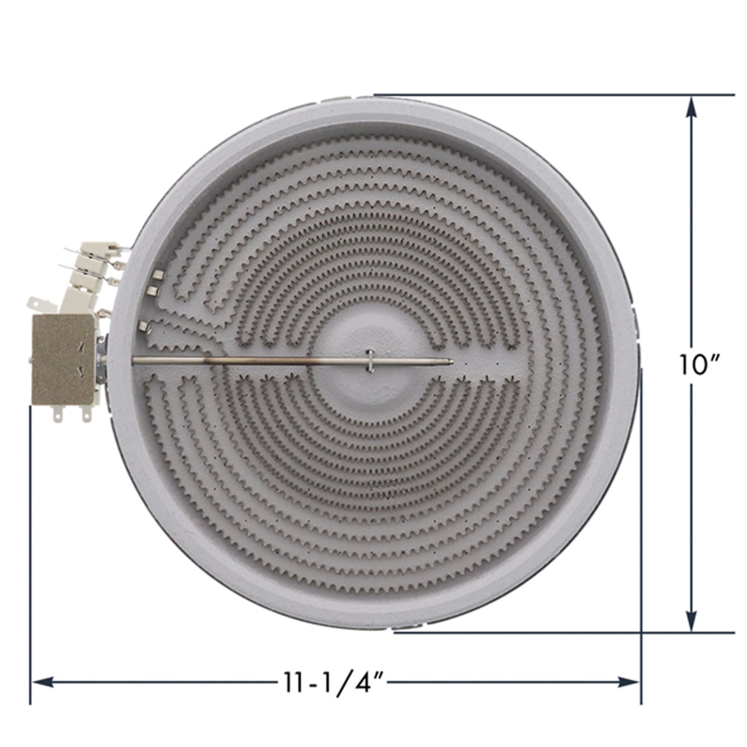 ERP Replacement Dual Radiant Heat Element for Electrolux Part Number 316282000