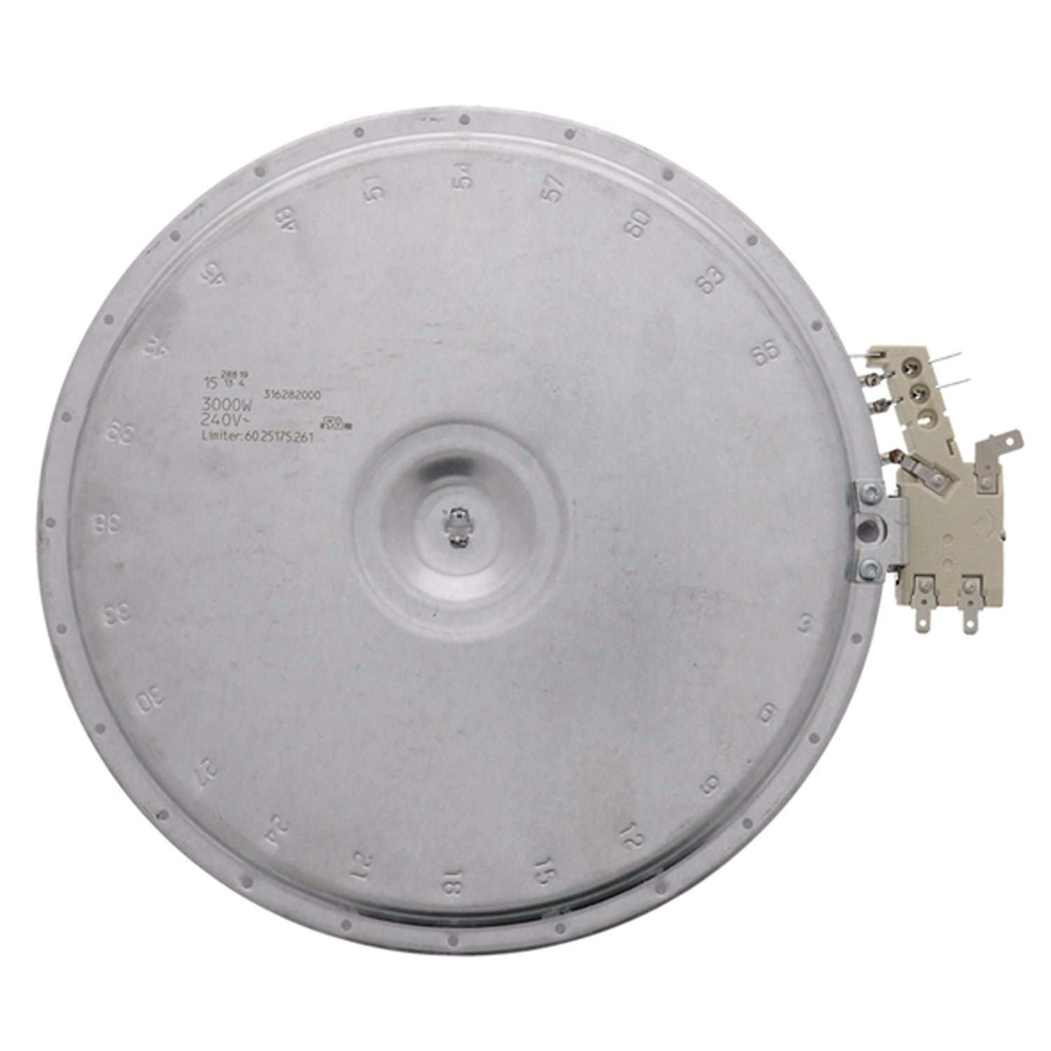 ERP Replacement Dual Radiant Heat Element for Electrolux Part Number 316282000