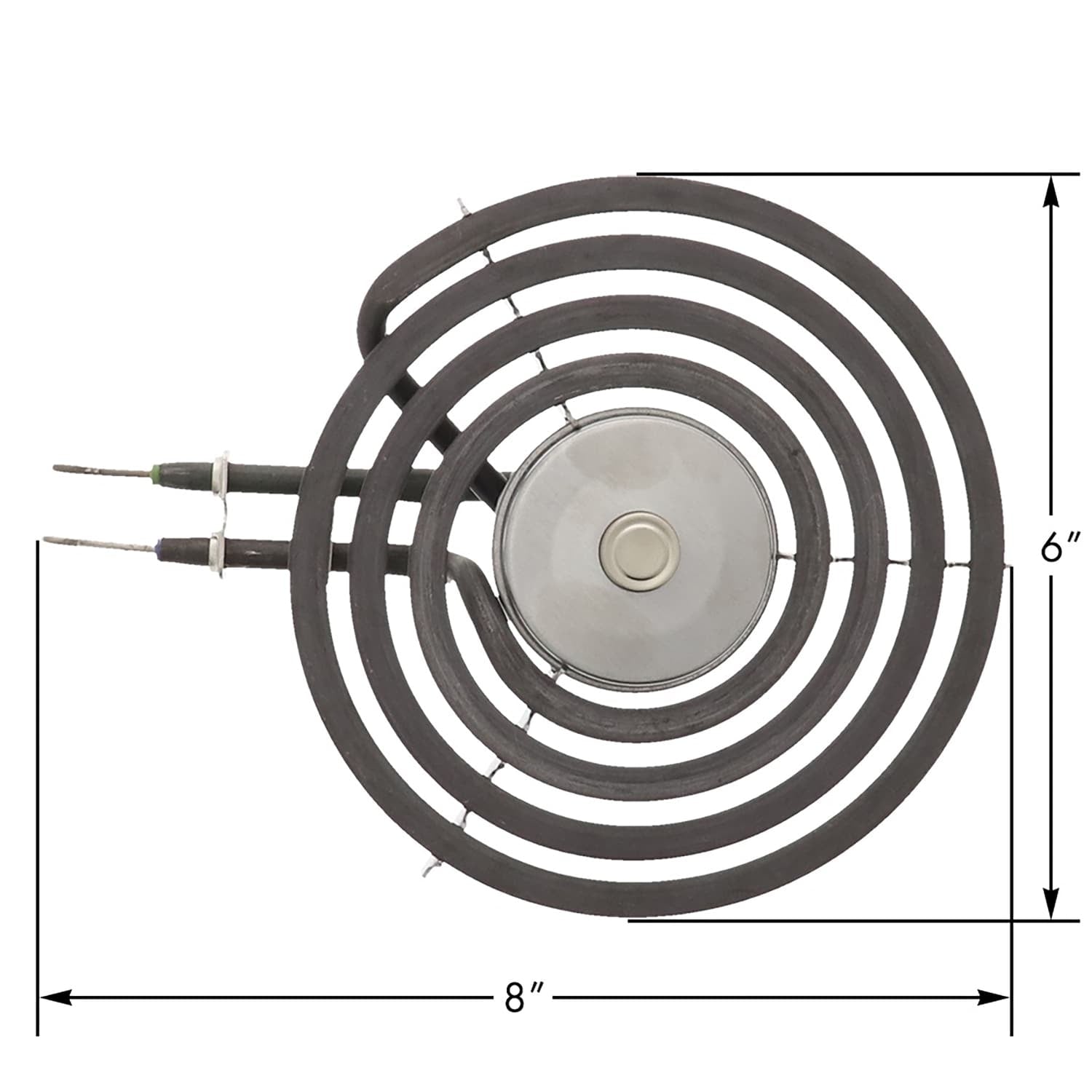 ERP 6-In. 4-Turn Replacement Safety Surface Element for Electric Ranges, Part 5304516160
